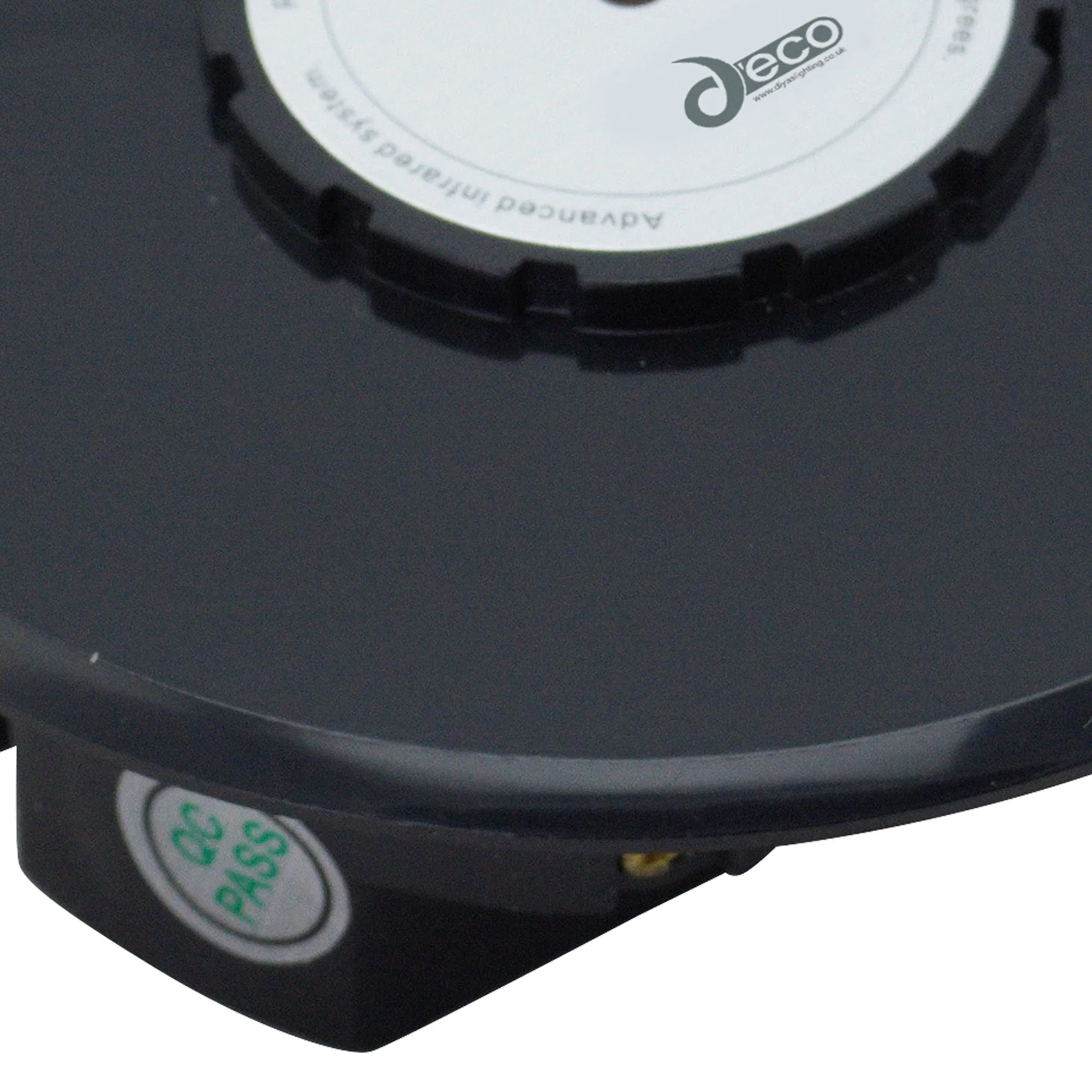 Espial Round Recessed 4 Channel Infrared Receiver Black D0157  Deco Espial